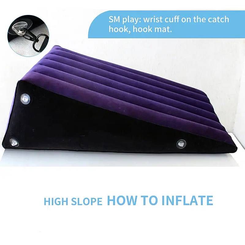Large Inflatable Sex Positioning Wedge Cushion - Hush Store Sydney 