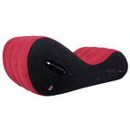 Large 1.5m Inflatable Suede Love Lounge with Handrail - Hush Store Sydney 