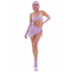 Feeling Fuzzy Lilac Festival Set incl Pasties