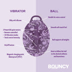 Bouncy Bliss Classic Inflatable Sit-On Vibrator