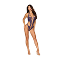 Dreamgirl Teddy Side Cut Out Rhinestone Eclipse - Hush Store Sydney 