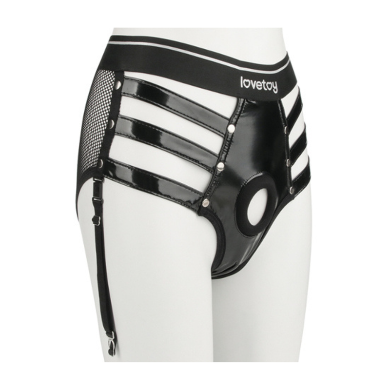 Rebellion Reign Iconic Harness Strap On Set L/XL