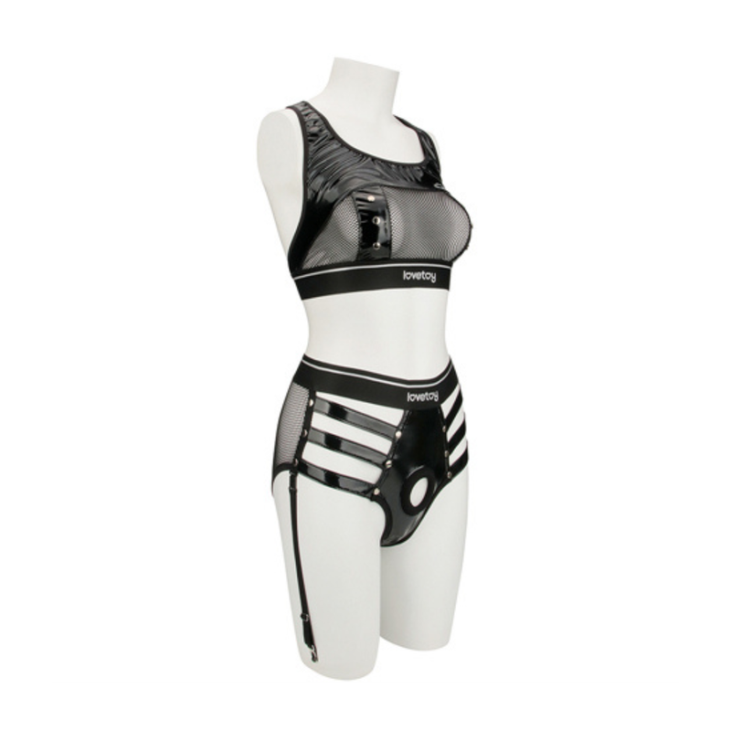 Rebellion Reign Iconic Harness Strap on Set XS/S