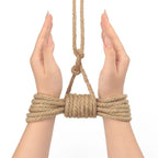 Rebellion Reign Rustic 10m Hemp Bondage Rope - Hush Store Sydney 