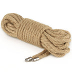 Rebellion Reign Rustic 10m Hemp Bondage Rope - Hush Store Sydney 