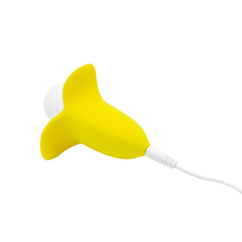 Banana Bliss 13cm Silicone Slimline Vibrator Massager