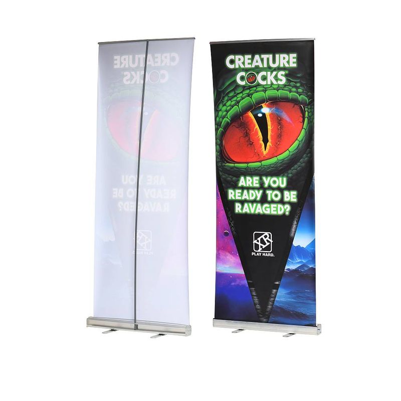 Creature Cocks Pull Up Banner