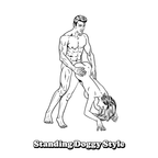 Sexiest Sex Positions Colouring Book