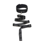 Neoprene Collar And Leash Set Black