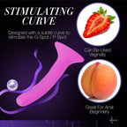 Pink Silicone Strap-On Dildo Small