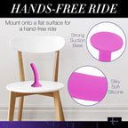 Pink Silicone Strap-On Dildo Small