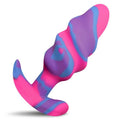 Unicorn Swirl Silicone Butt Plug Medium - Hush Store Sydney 