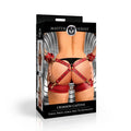 Crimson Captive Thigh Wrist Ankle Hog Tie Restraints - Hush Store Sydney 