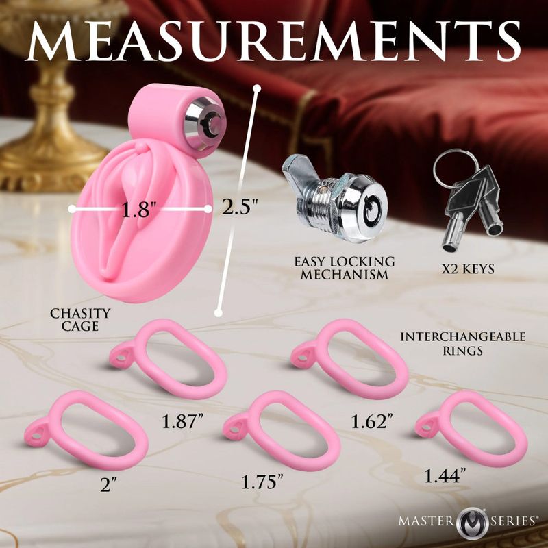 Pussification Vulva Chastity Cage - Hush Store Sydney 