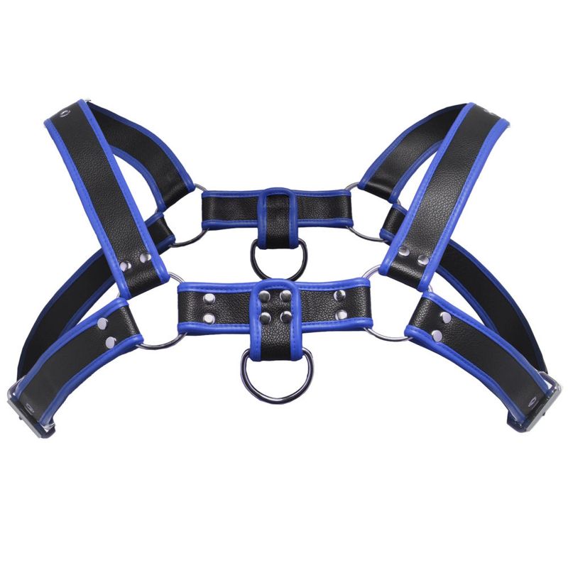 Bulldog Harness Blue