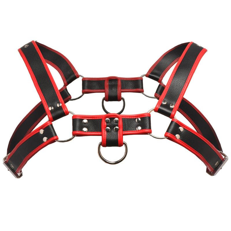 Bulldog Harness Red