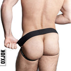 Oxballs Airmesh Swagger Jockstrap Tar Black