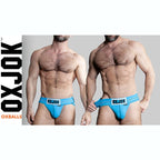 Oxballs Slingjock Upthrust Slider-Strap Jock Pool Blue