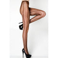 Stella Elyse Baroness Border Tights Coffee - Hush Store Sydney 
