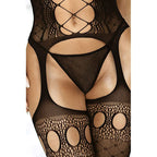 Mesh Net G-String Black