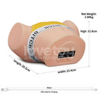 Streetgirls Sensation Pulse Flesh Masturbator With Thong Included