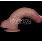 Sliding Skin Pro Dual Layer Silicone Dong 8.5in