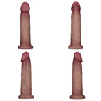 Sliding Skin Pro Dual Layer Silicone Dong 9in