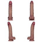 Sliding Skin Pro Dual Layer Silicone Dong 10in