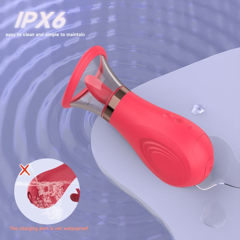 Sybil 3-in-1 Sucking Licking Tickling Stimulator