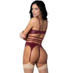 Kira Burgundy Kiss Two Piece Set