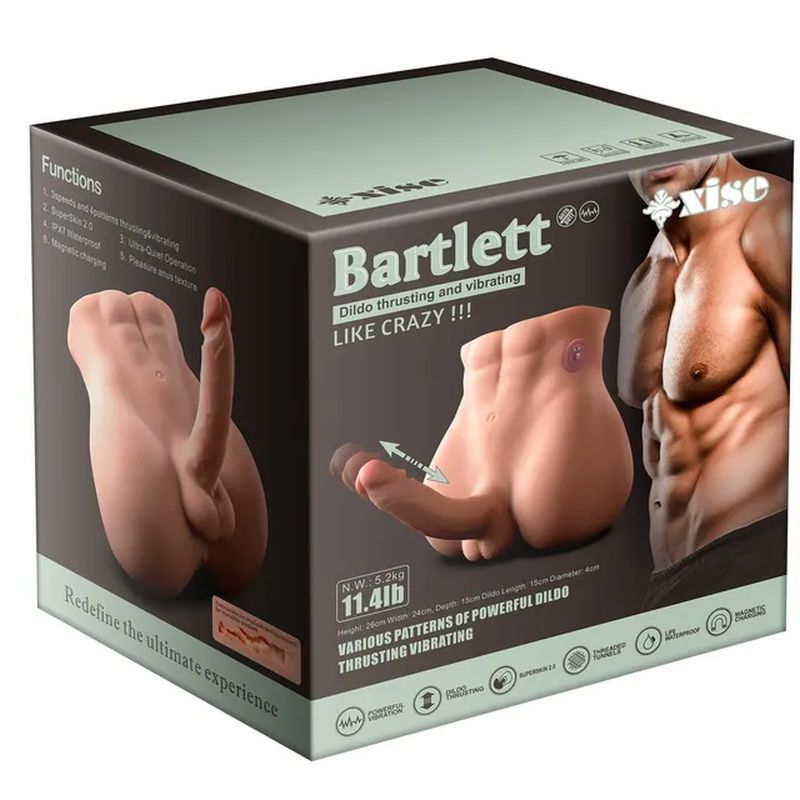 Bartlett 5kg USB Auto Thrusting 15cm Male Cock and Ass