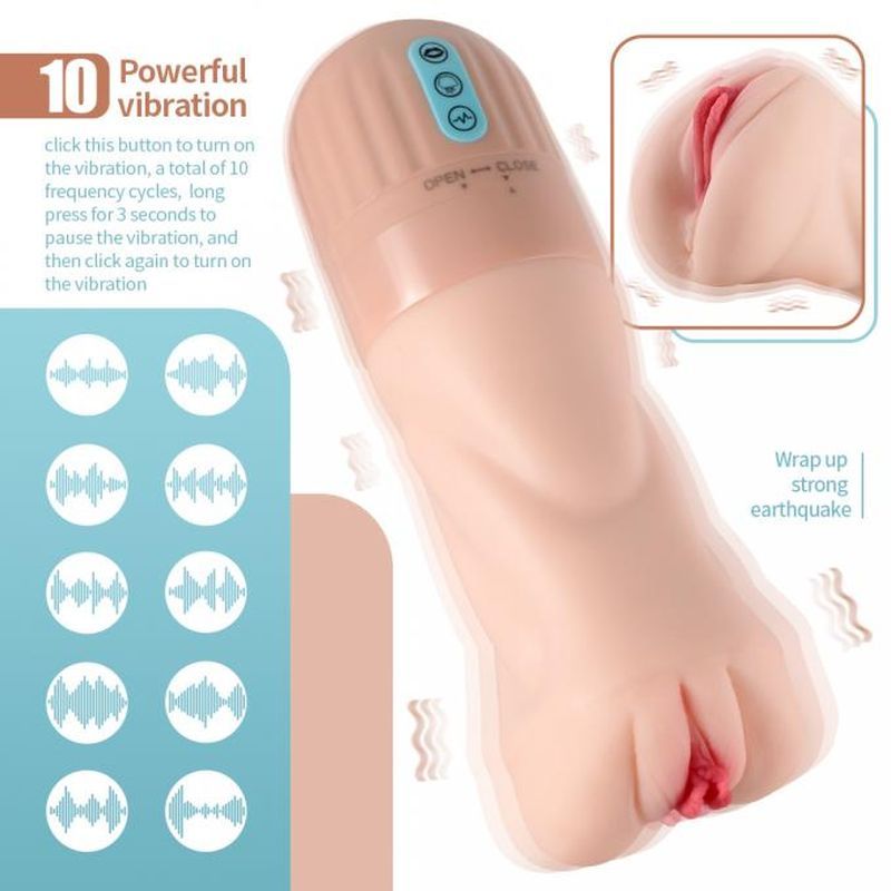 Suctroker Dual Density Vibrating Sucking Pussy - Hush Store Sydney 