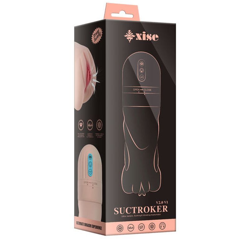 Suctroker Dual Density Vibrating Sucking Pussy - Hush Store Sydney 
