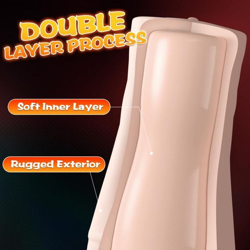 Penny Pussy Dual Layer Vibrating Masturbator - Hush Store Sydney 