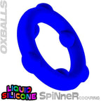 Spinner Silicone Ring Blue - Hush Store Sydney 