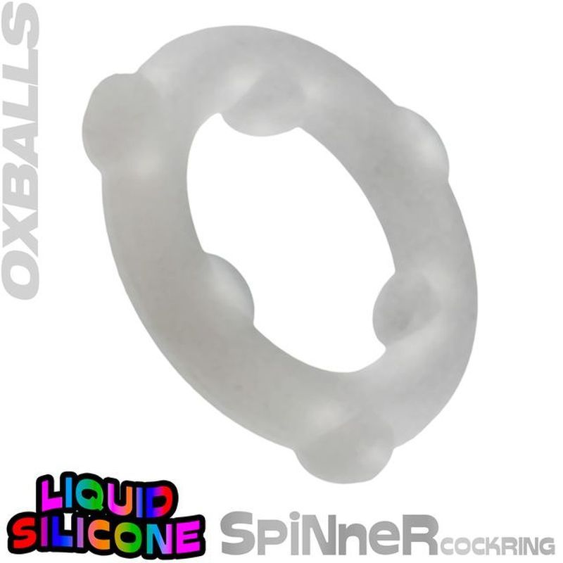 Spinner Silicone Ring Clear - Hush Store Sydney 