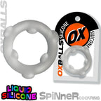 Spinner Silicone Ring Clear - Hush Store Sydney 