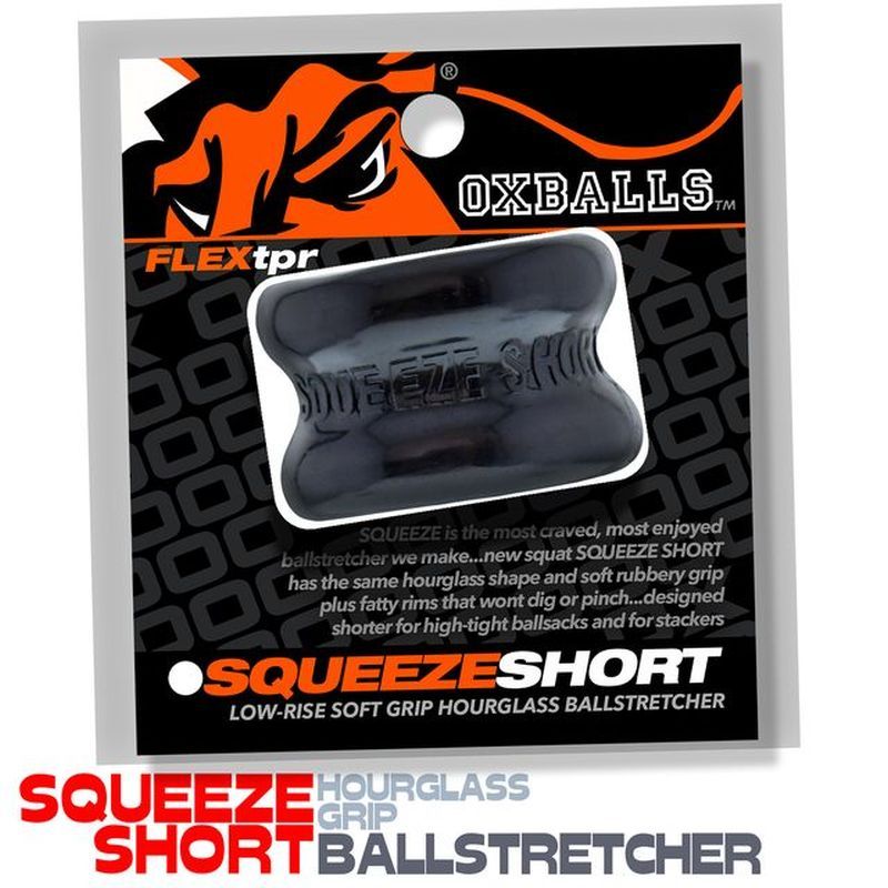 Squeeze Short Ballstretcher Black - Hush Store Sydney 