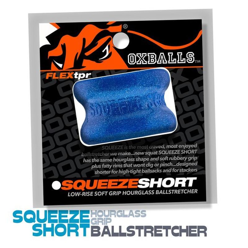 Squeeze Short Ballstretcher Blue Fire - Hush Store Sydney 