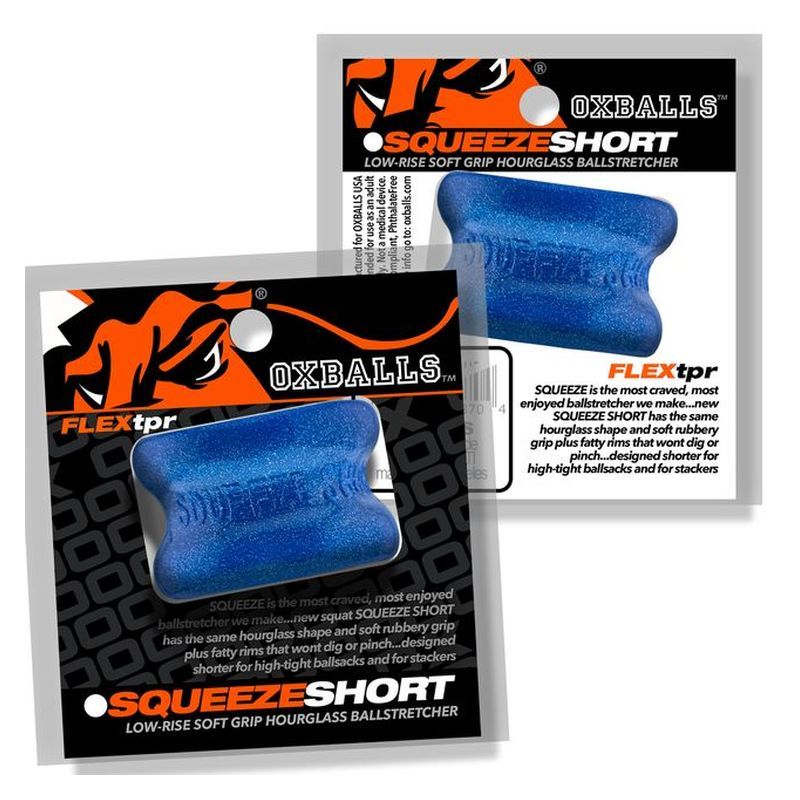 Squeeze Short Ballstretcher Blue Fire - Hush Store Sydney 