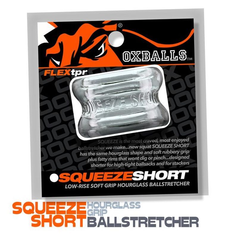 Squeeze Short Ballstretcher Clear - Hush Store Sydney 