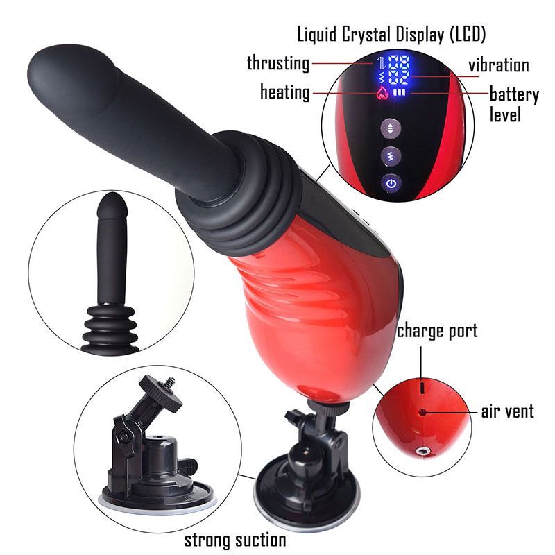 Thrusting Vibrating Fuck Machine - Hush Store Sydney 