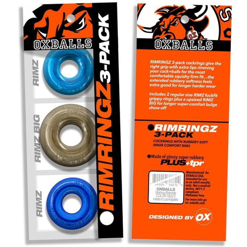 RimRingz 3 Pc Multi Size Blue - Hush Store Sydney 