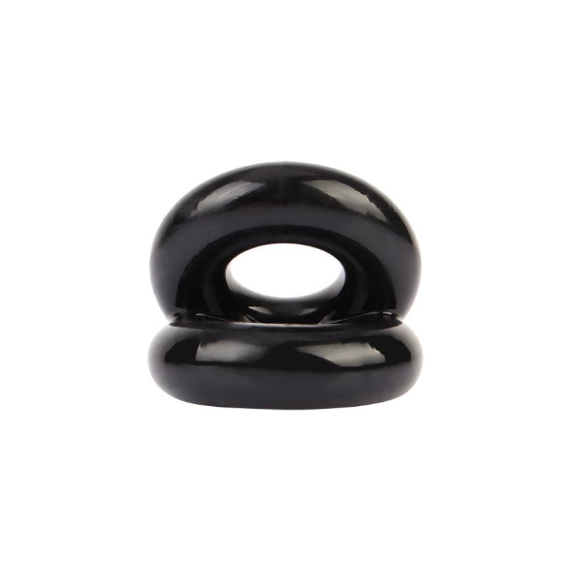 Dual Pleasure Ring Black - Hush Store Sydney 