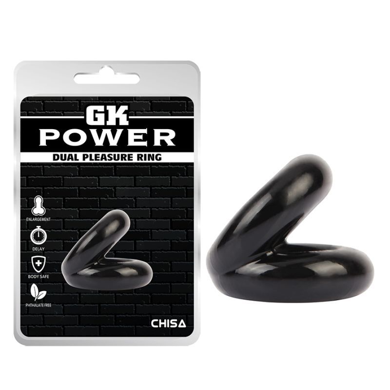 Dual Pleasure Ring Black - Hush Store Sydney 