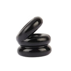 Stacked Dual Pleasure Ring Black - Hush Store Sydney 