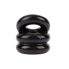 Stacked Dual Pleasure Ring Black - Hush Store Sydney 