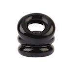 Stacked Dual Pleasure Ring Black - Hush Store Sydney 