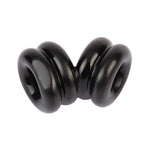 Double Stacked Dual Pleasure Ring Black - Hush Store Sydney 