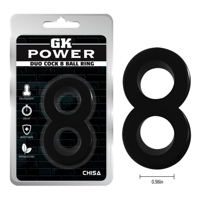 Duo Cock 8 Ball Ring - Hush Store Sydney 